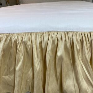 Croscill Warm Gold Ruffled Bed Skirt King